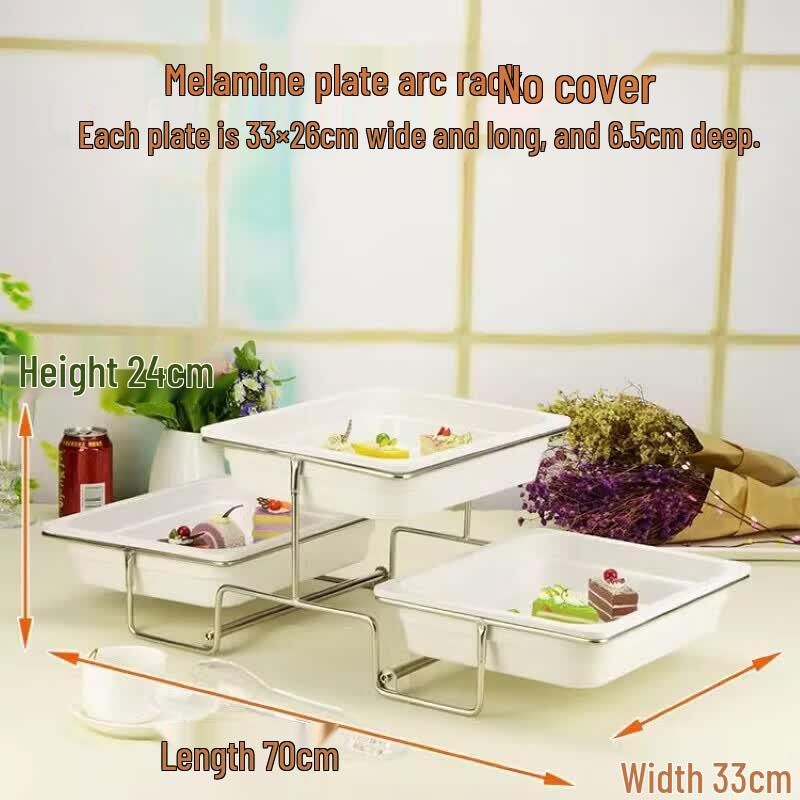 Aokewen Bow-Shaped Buffet Display Stand