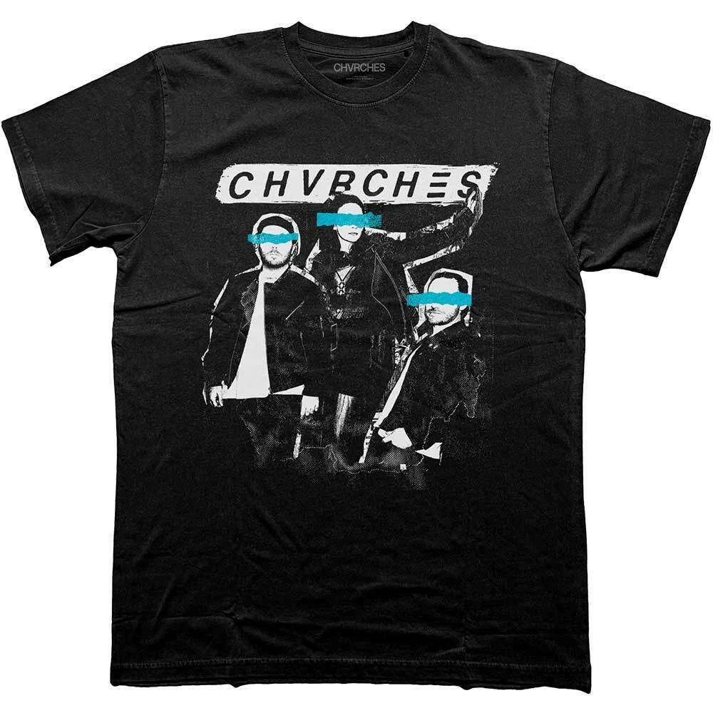 Chvrches Unisex T-Shirt: Cut Photo (Small) S