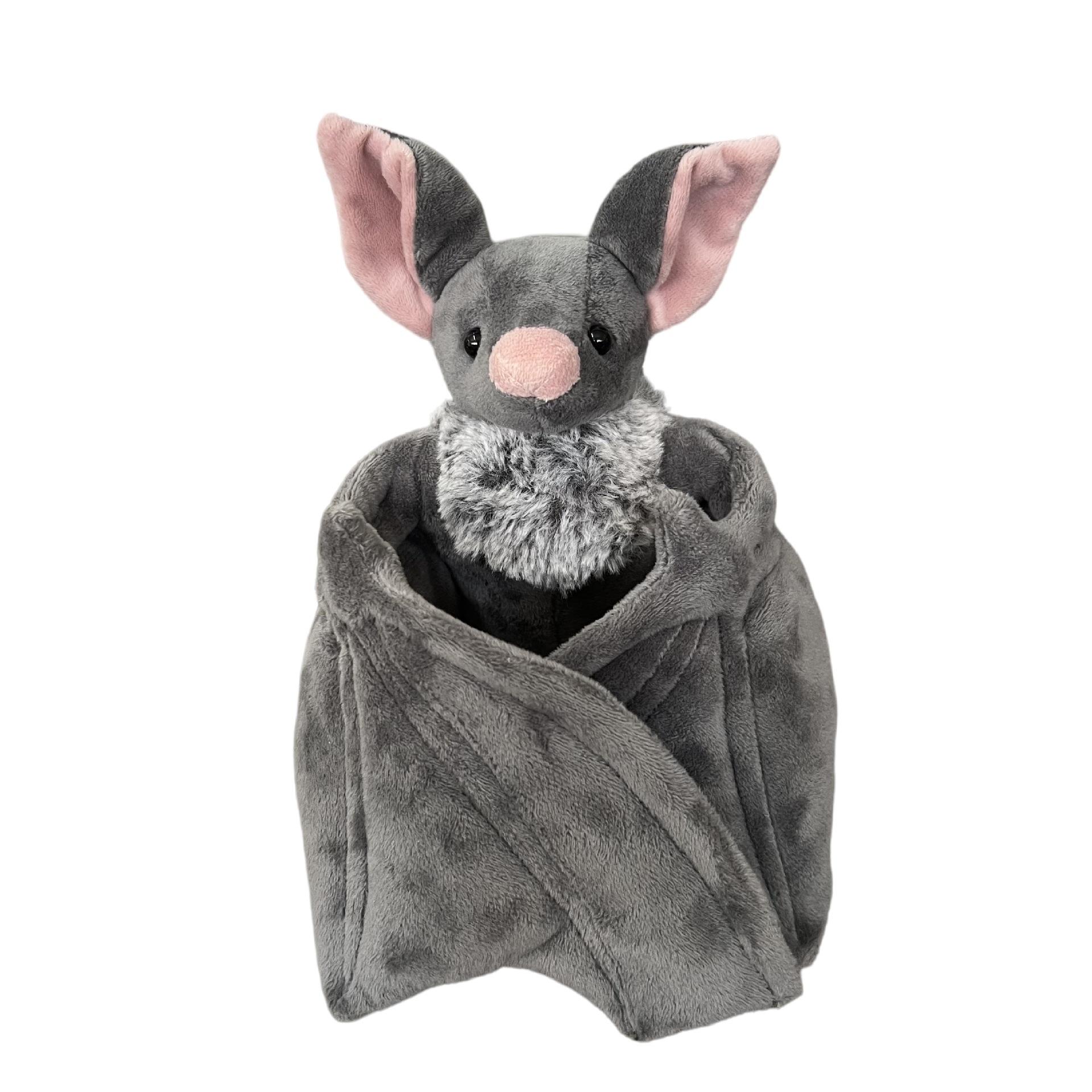 arge Bat Plush Toys Halloween Decor Creepy Goth Bat Stuffed Animal Lifelike Bats Plushies Doll Gothic Bat Soft Hugging Plush
