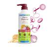 Mamaearth Onion Shampoo For Hair Growth & Hair Fall Control With Plant Keratin 600ml | Smoothens, Strengthens, Nourishes Hair For Men & Women