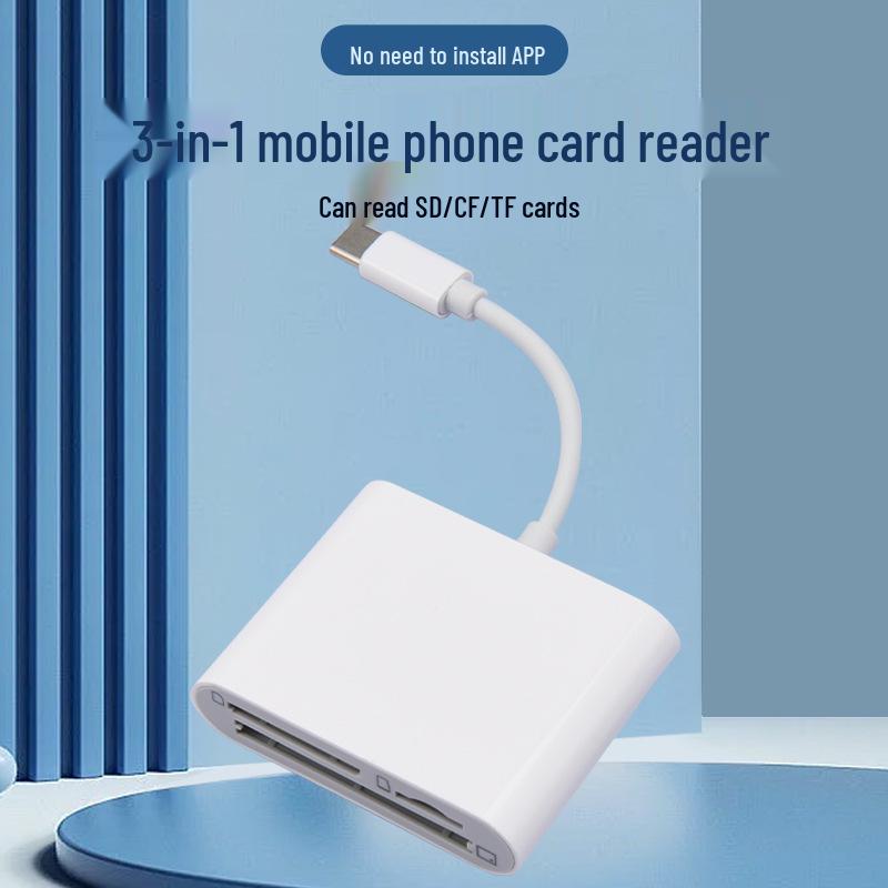 Apple Mobile Card Reader: Multi-Function Adapter for CF, SD, and TF Cards