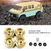RCGOFOLLOW 4piece Brass Strong Wheel Hex Mount For 1/18 Adapter HOBBYPLUS 1810178 RC Car Part RC Car Accessories