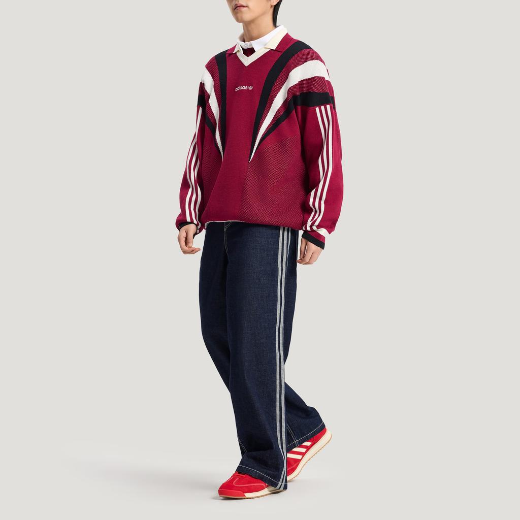 Adidas Maglione Pullover da Uomo Originals Santiago in Cotone Vestibilità LargaKW2019