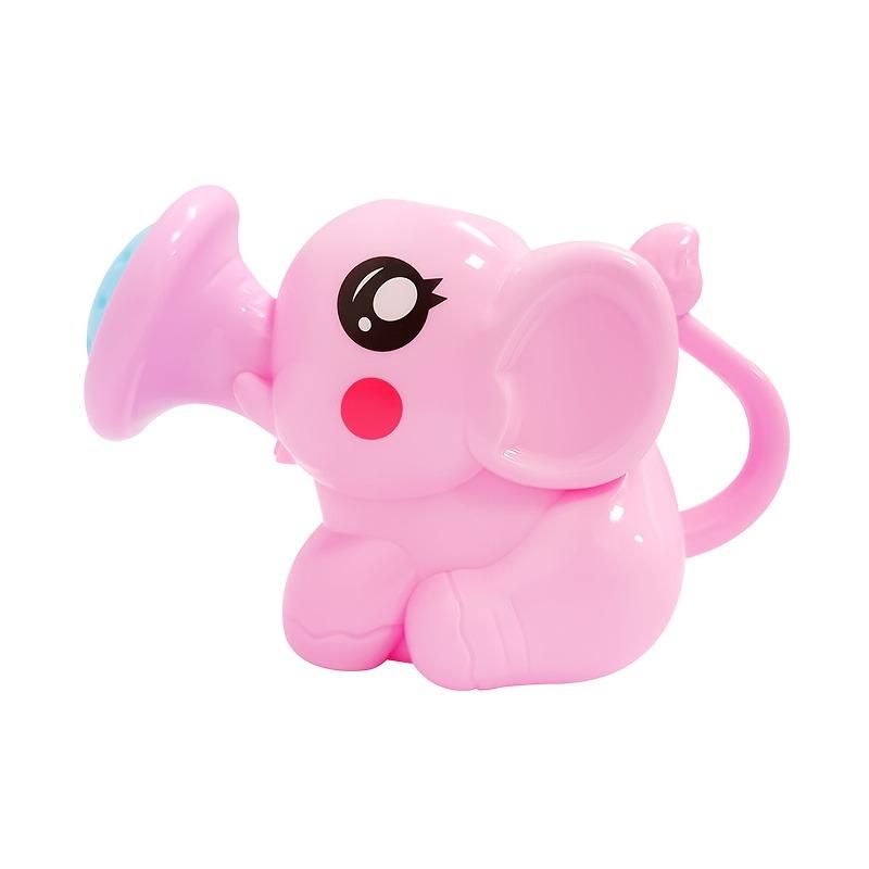 

Cute Elephant Watering Can Kids Bath Toy For Toddlers 1PCS рожевий