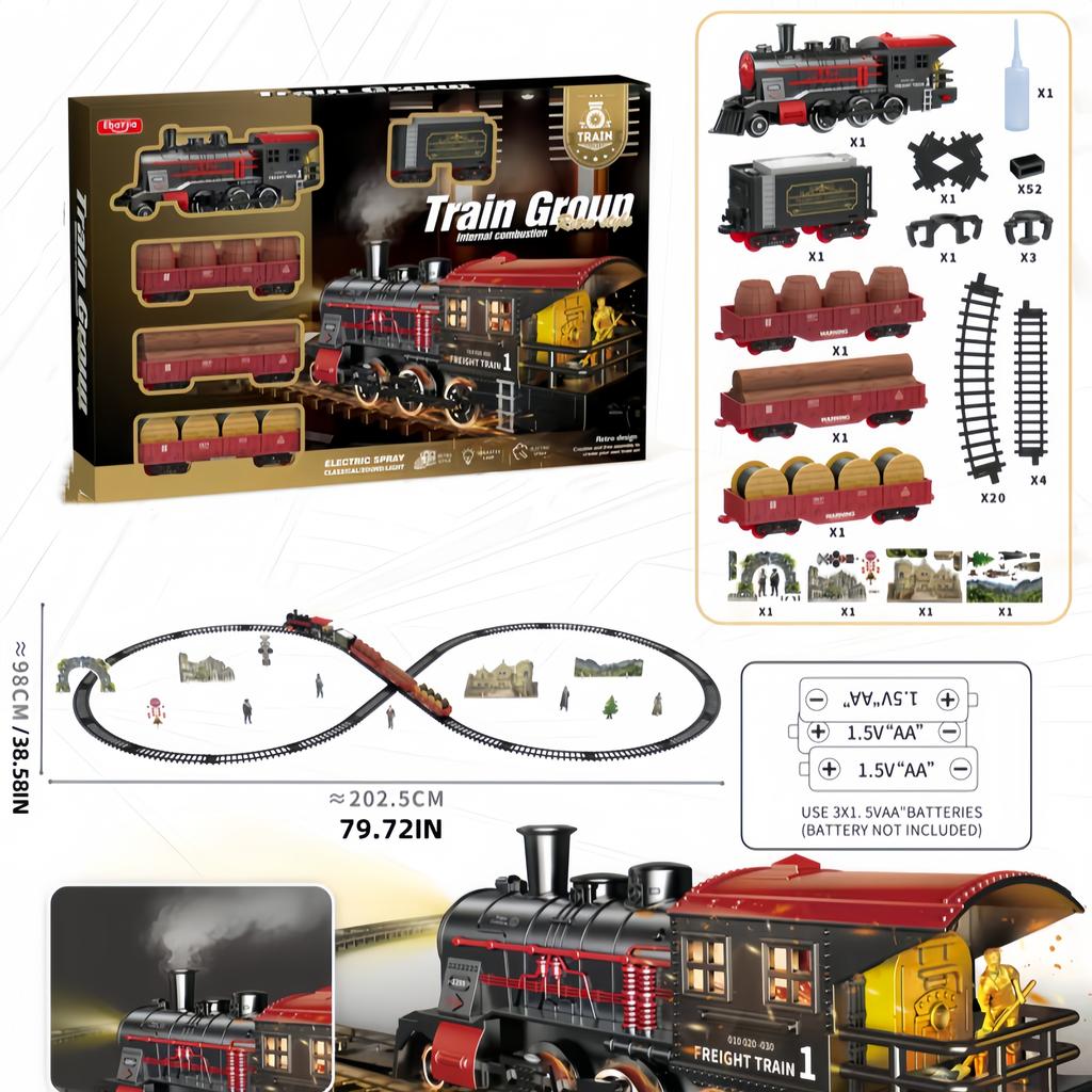 High-Quality High High-Quality End High-Quality Exquisite High-Quality Large High-Quality Train High-Quality Track Collection kit High-Quality Toy