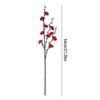 Fake Cherry Blossom Stem Artificial Flower Stem Plum Blossom Branches Faux Silk Cherry Blossom Stems Faux Wedding Flower Branch