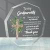 2D Flat Acrylic Cherished Godmother Decoration, Indoor and Outdoor Decoration - No Need for Batteries/electricity, Free Day Decoration, Shop