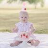 Strawberry 1st Birthday Hat - Girl Sweet One Birthday Decorations, Girls Pink First Birthday Crown, Strawberry Theme Cake Smash Props, Berry Sweet