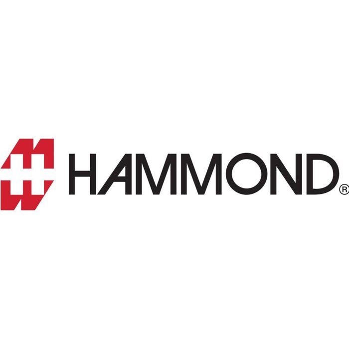 Universal Enclosure Hammond Electronics 1591XXFBK Black ABS 221 X 150 X 64 1 Pc(s)