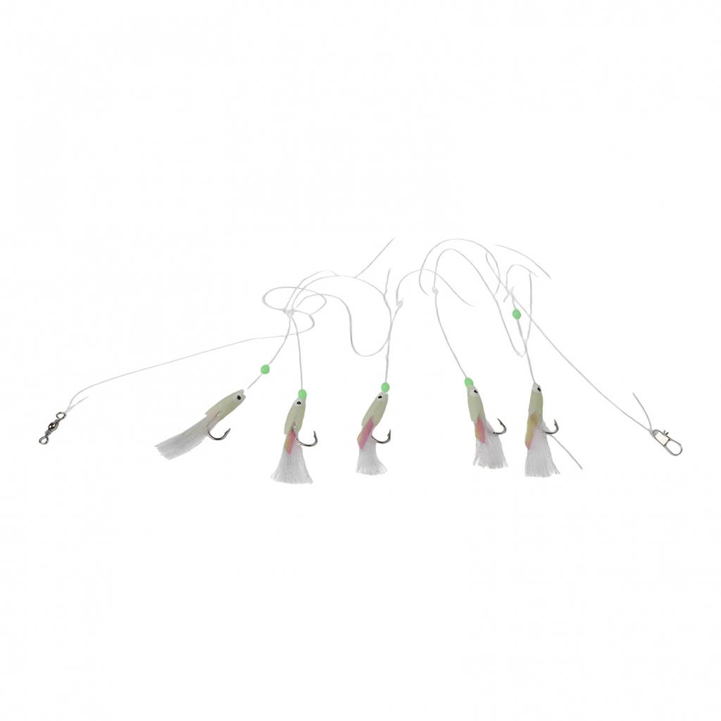 Enhanced Catch Rates Fishing Lure Set Luminous Hooks