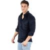 DeepSEA Plain Velvet Shirt 2302308