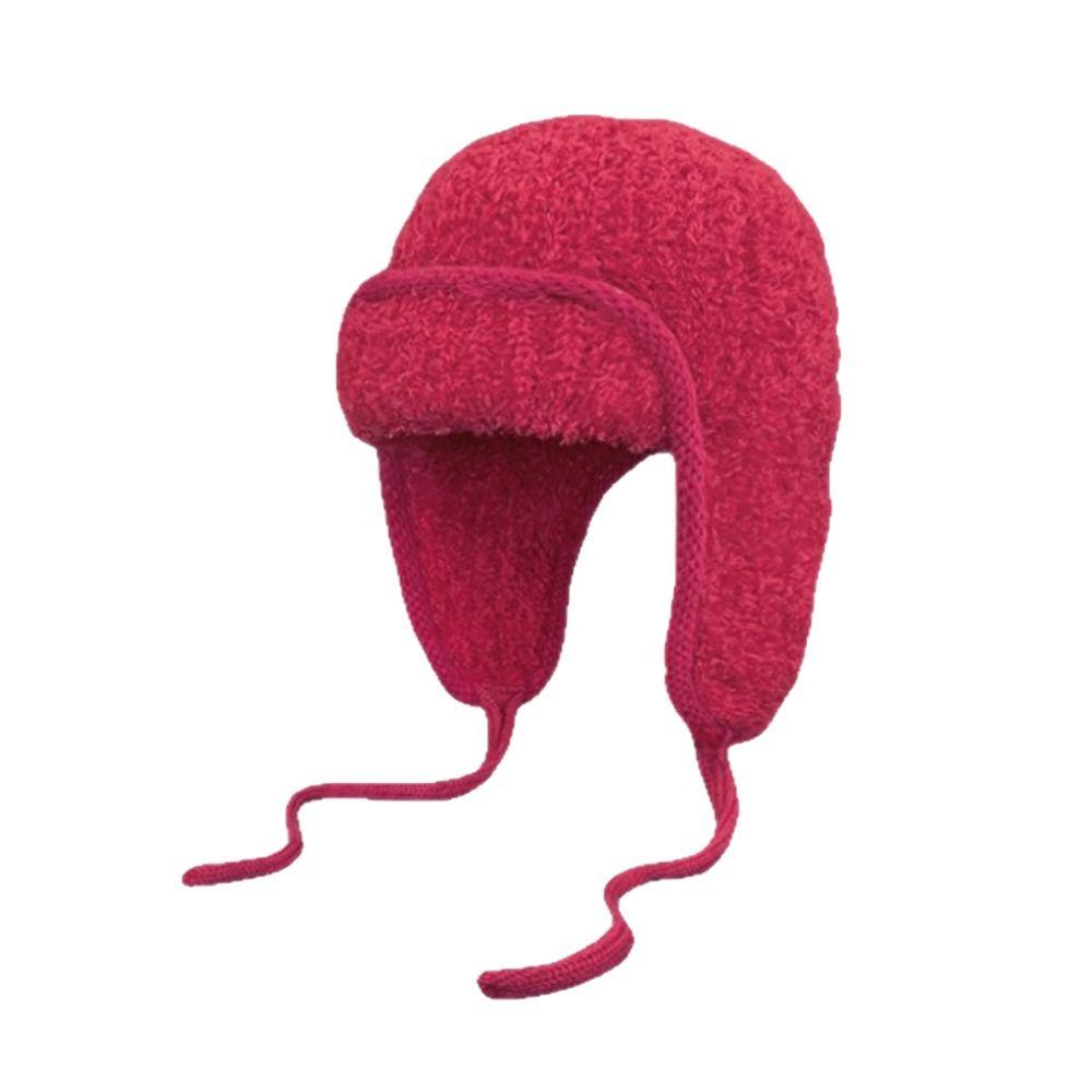Thickened Bonnet Caps Teddy Fleece Beanies Cap Fashion Lei Feng Hat  Women