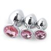 5 Size Metal Diamond Anal Buttplug Toys for Men Women Couples Anal Expanders Sm Adult Sex Toys Gay Extreme Sex Bdsm Sex