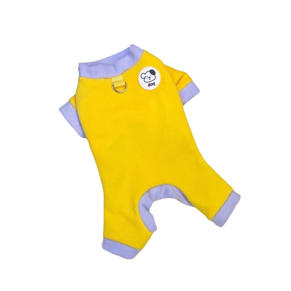 

Comfortable Dog Jumpsuit Soft Puppy Pajamas Pet Base Shirt Dog Four Legged Clothing Indoor L
