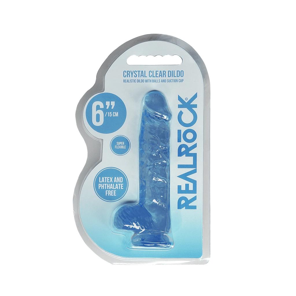 RealRock - Realistic Dildo with Balls 15 Cm