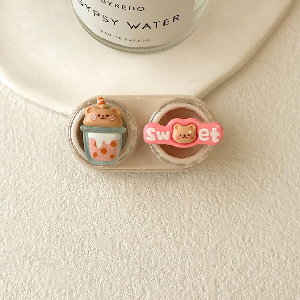 Mini Contact Lens Storage Box Animal Lens Nursing Tool Fashion Contact Lens Case