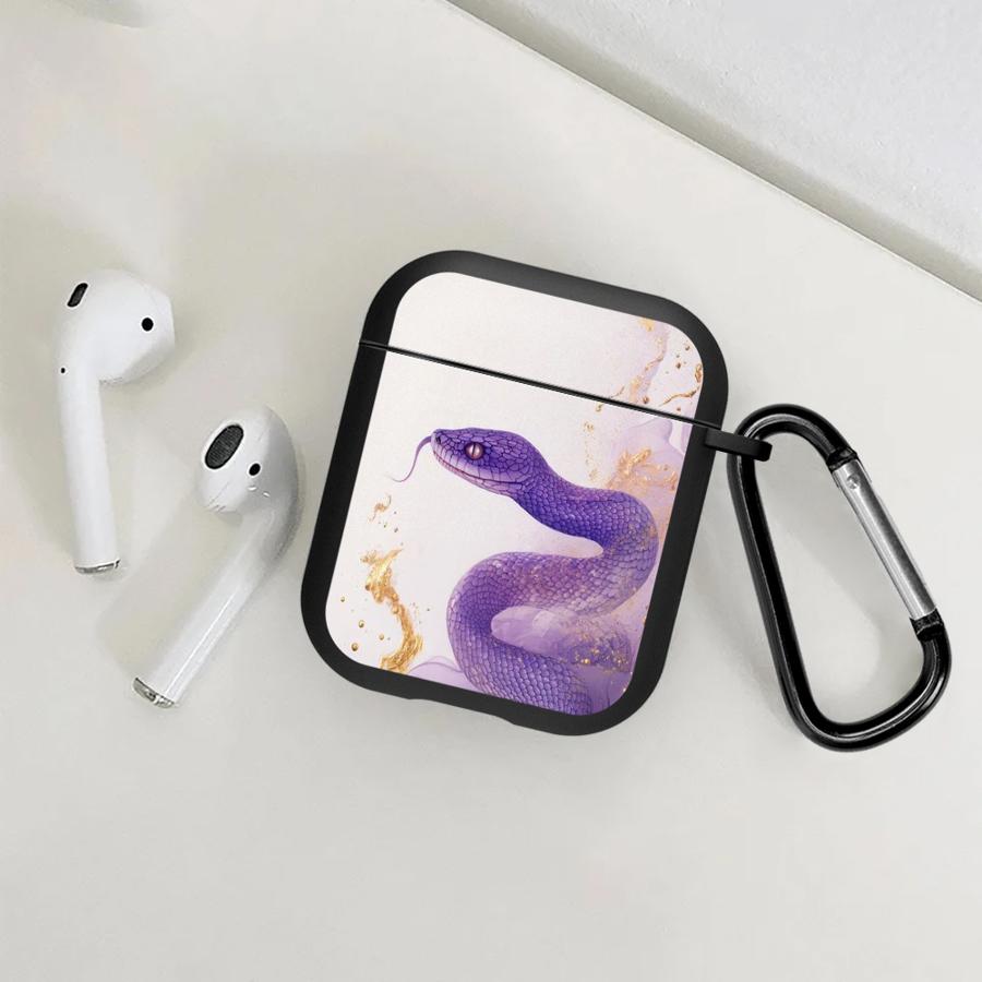 Snake Graphic Case For Airpods Pro3 1 Pro 2 3 4 Pro2 Earphone Cases Cover
