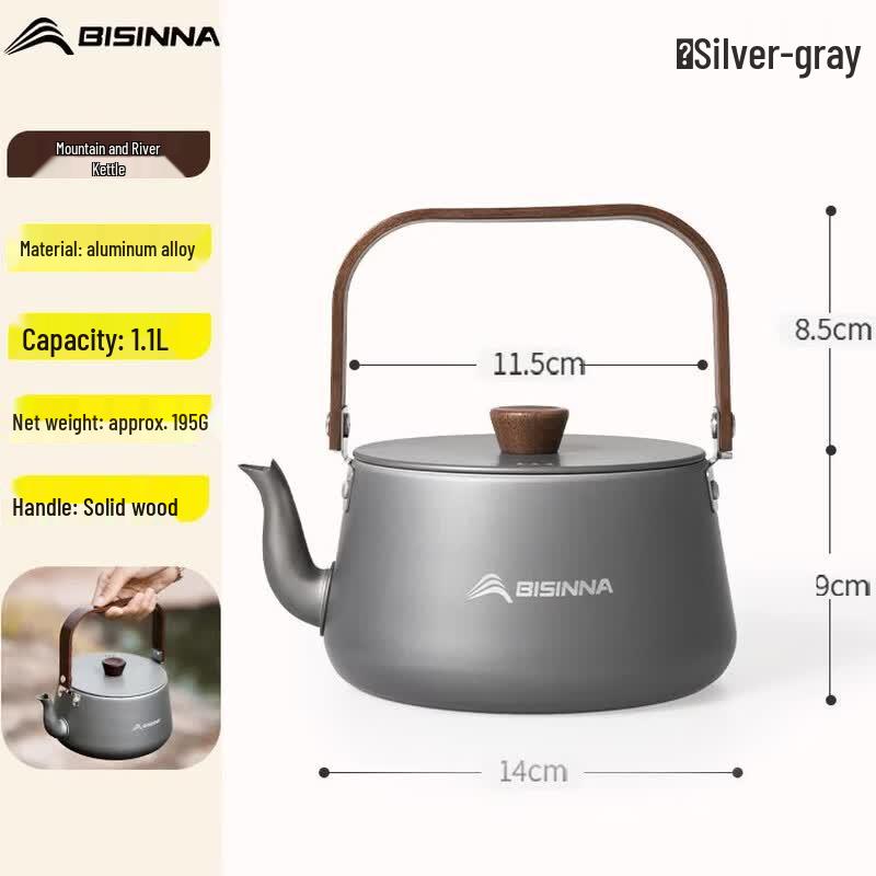 Beishanlang Portable Aluminum Camping Kettle