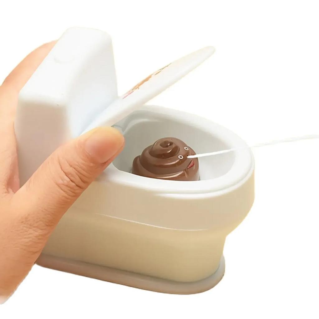 1pc/2pcs-Novel And Funny Puppy Spray Prank Toy Mini Joke Toy Sprinkler Toilet Spray Gun Simulation Toilet Toy