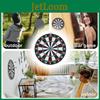 Innovative 17 Inch Dartboard Set With Eye-catching Design Perfect For Parties And Events