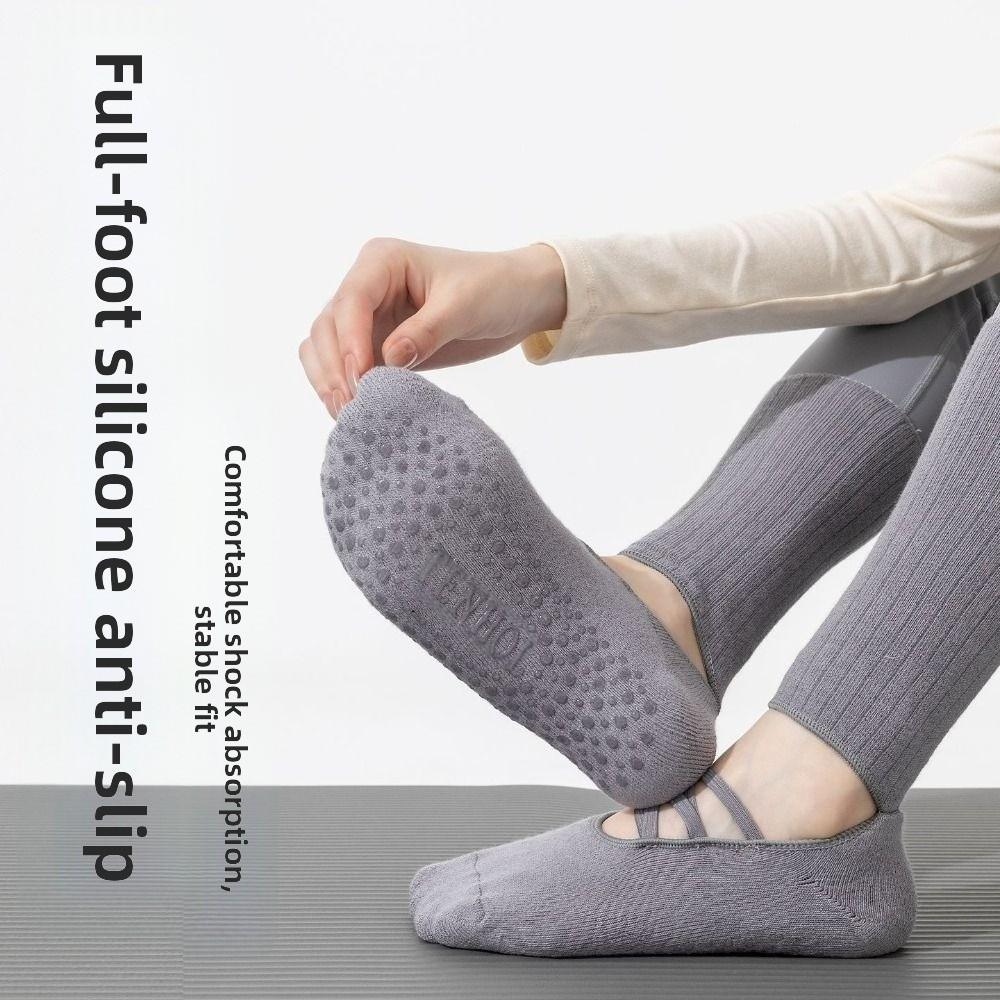 Cotton Yoga Socks Harajuku Street Strappy Grip Sock New Pilates Socks
