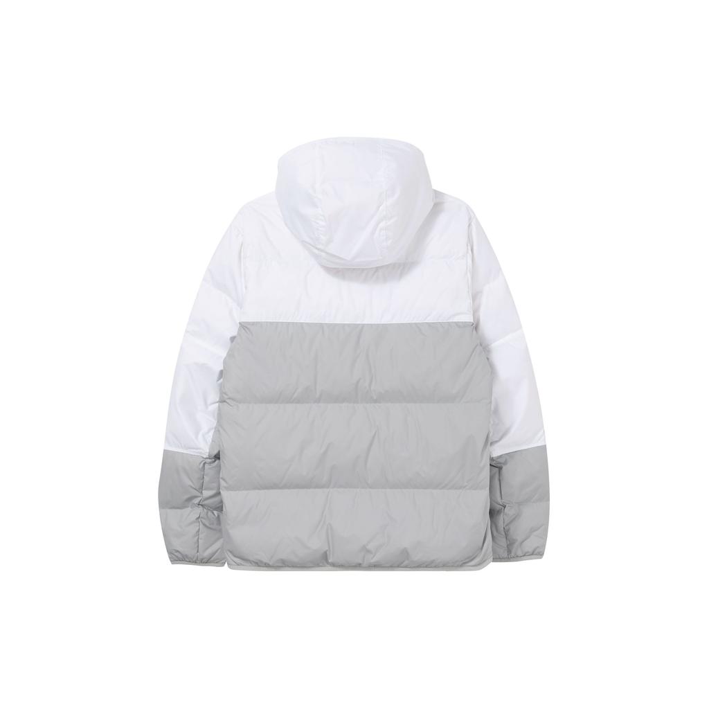 Nike Sportsklær Storm-FIT Windrunner Fargeblokk Hette Vindjakke Dunjakke Menn Overbekledning Hvit DV1132-100