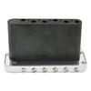 Wilkinson Tremolo Bridge Unit with Stainless Steel Saddles and Full Steel Block for Strat Chrome WVP-SB 10.8mm Two-Piece Imported/Japanese Guitars,
