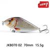 Slow Sinking Type with Rattling Beads Lure 10cm/7cm 45g/15.5g 3D Fish Eye Imitation Artificial Hard Bait Imitation Dogfish Lures