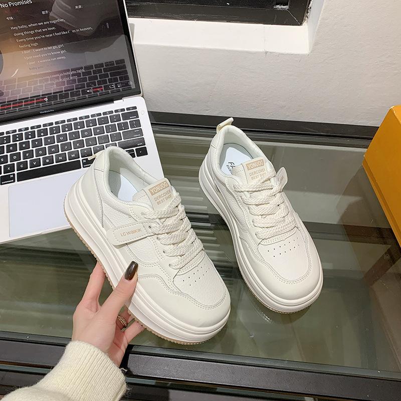 

2025 spring, summer, autumn and winter foreign trade women s shoes women s board shoes student shoes little white shoes low-top round head with breat 35 хаки
