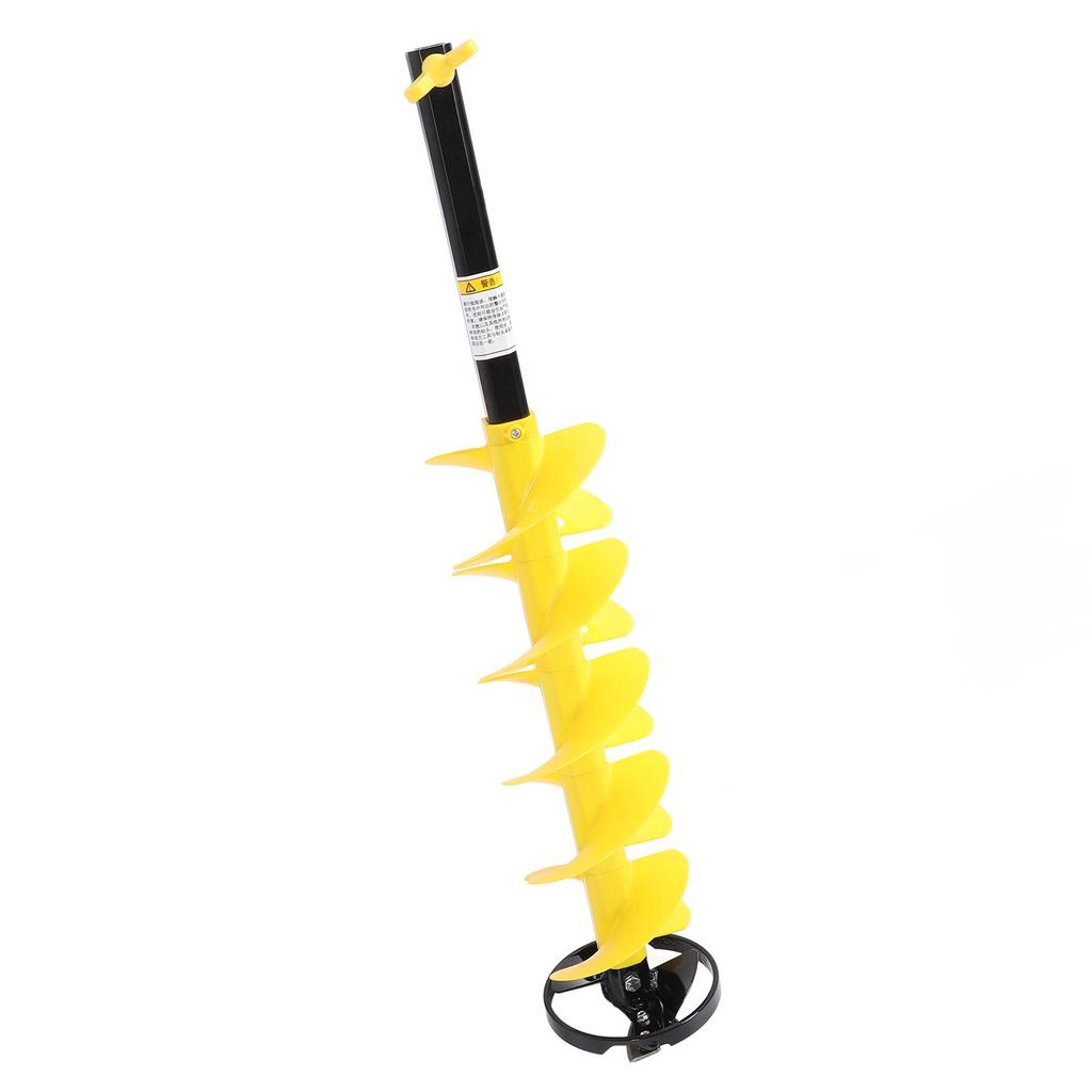 Broca Helicoidal Resistente a Impacto 6 Polegadas Diâmetro de Rotação Broca Helicoidal de Gelo para Pinça de Furadeira de 12 polegadas