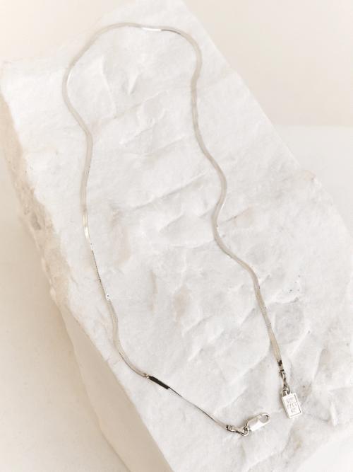 The Part Of [Silver 925] Snake Tpo Tech Necklace