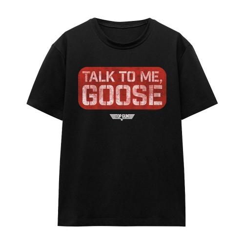 Top Gun Unisex Adult Talk To Me Goose Stamp T-Shirt