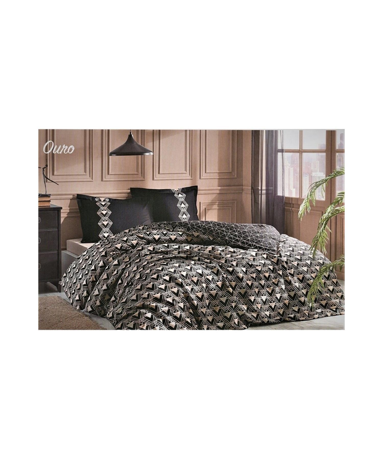 

Single Duvet Cover Set Black Ouro