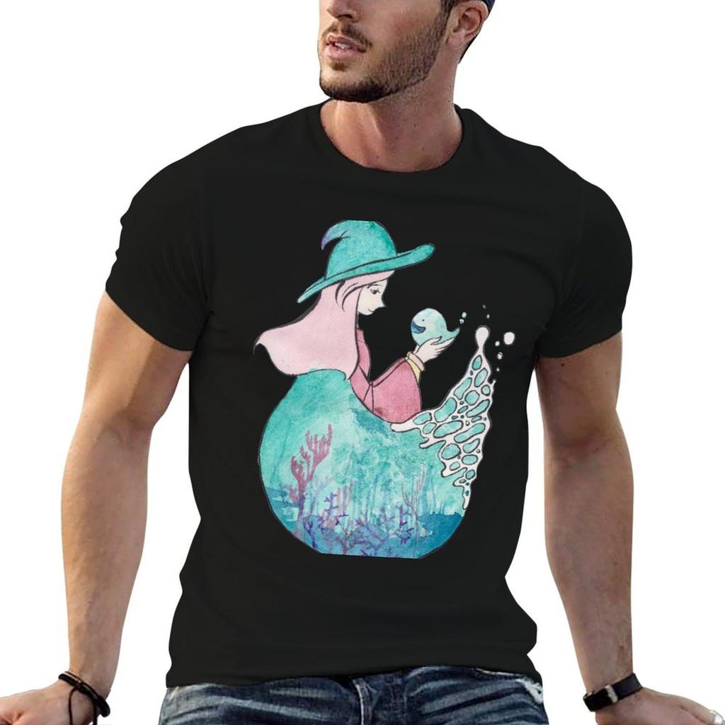 Water Witch And Ocean Familiar 2 Tshirt Cotton T Shirts High Quality Graphic T Shirts For Unisex Unisex T Shirt Heavy Cotton Tshirt