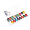 Holiday Card Making Supplies Watercolor Paint Set, Portable Washable Solid Palette, Bright Art Colors Pigment Kit, for Kids Beginners Illustrations