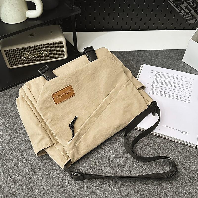 Tooling Messenger Bag Women'S Leisure Trendy Brand Large Capacity Student Sports Backpack Boys Canvas Messenger Bag Single Shoulder