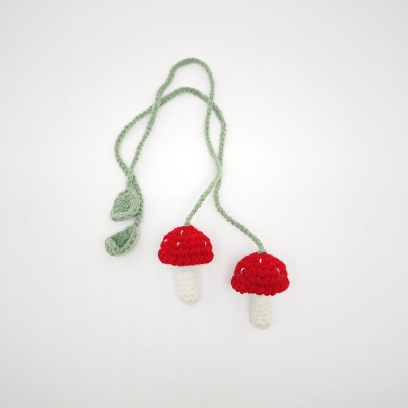 Handmade Sunflower Car Mirror Hanging Ornaments Unique Car Interior Decoration Upgrades Set of 2 for Interior Designs