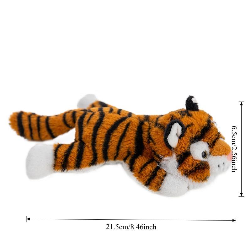 

Soft Cute Tiger Plush Toy Kawaii Plushie Tiger Keychain Creative Home Ornaments Lovely Backpack Pendant Christmas Gift