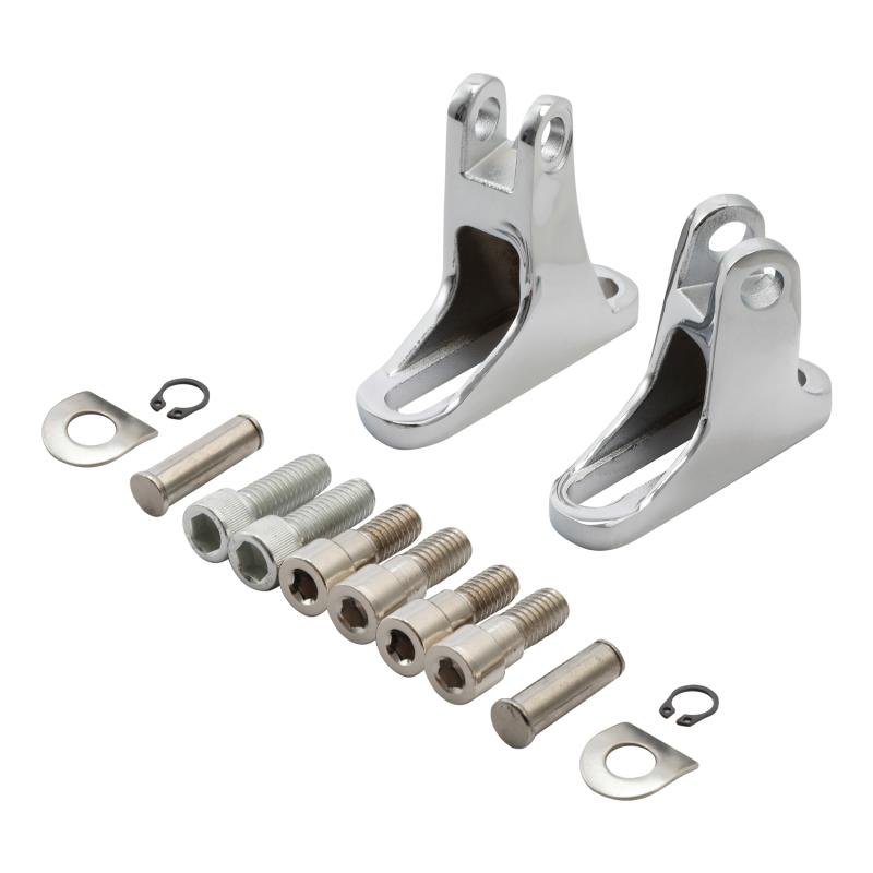 Motorcycle Rear Passenger FootPegs Footboard Mounts For Harley Touring Road King Electra Glide 1993-2025