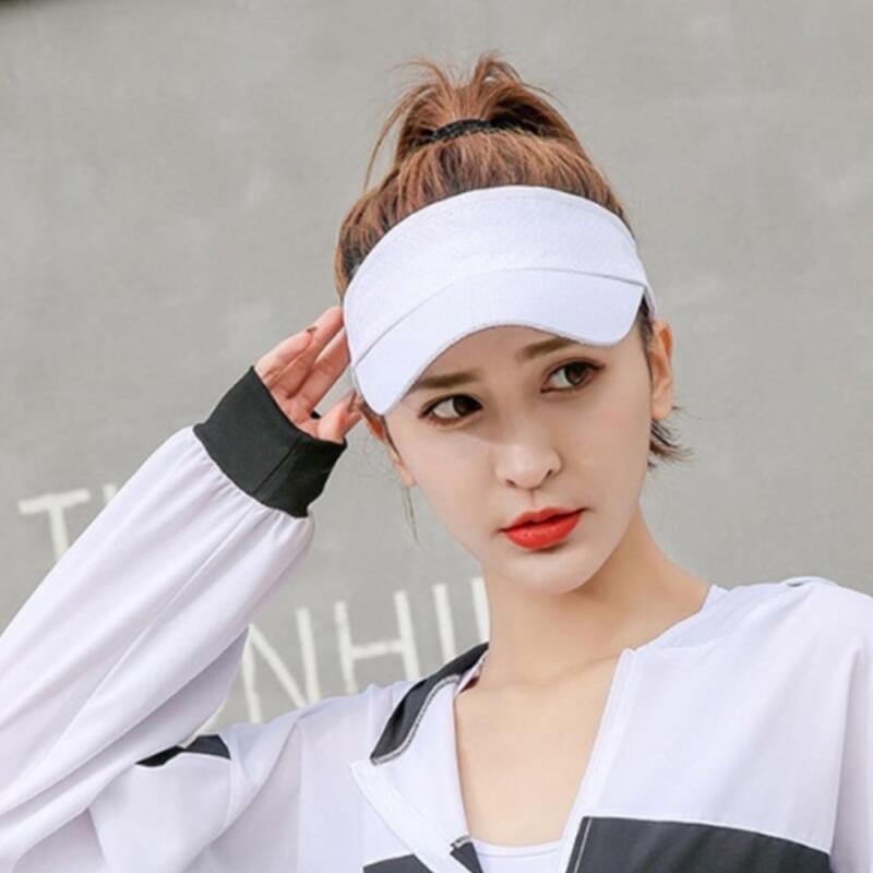 Men s and Women s Breathable Sports Caps C8215_White