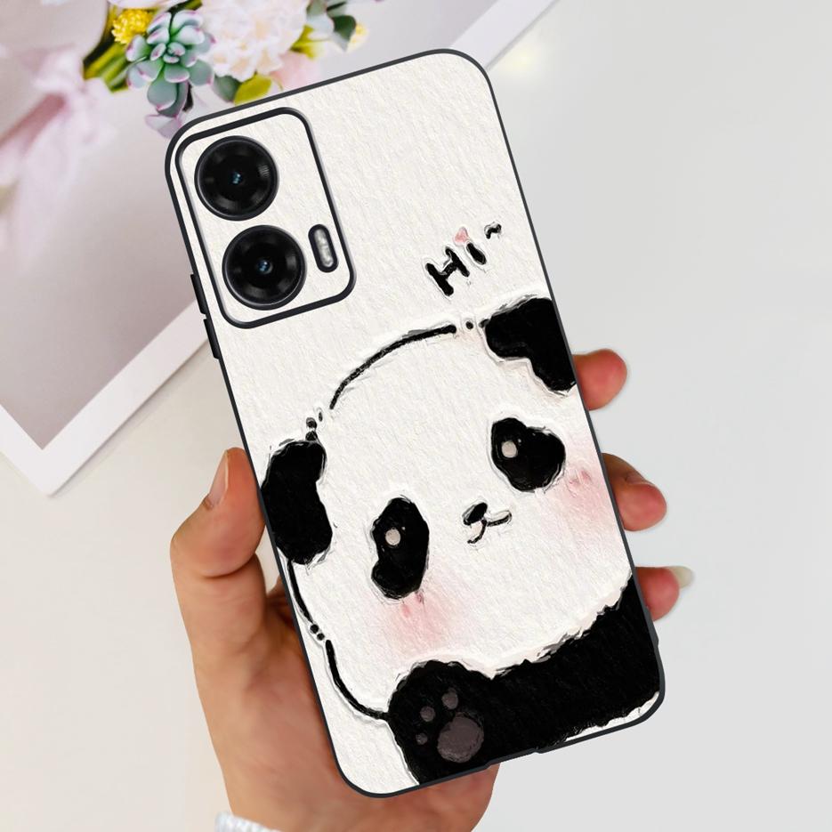 For Motorola Moto G35 G55 G85 Case Cute Painted Cover Matte Phone Case For Moto G85 G 35 G55 MotoG35 MotoG55 MotoG85 Soft Fundas