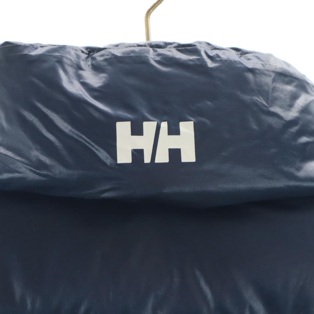 HELLY HANSEN Nylon Down jacket M Navy system Storage bag Men's Used