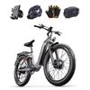 Shengmilo Mx06 pro Electric Bike 2000W dual motor Electric Bicycle Fat bike electric 26" E-bike 48V 17.5AH Battery Ebike