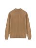 Women's Knitted Velvet Sweater: Loose-Fit, Round Neck, Long-Sleeve, One Size, for Middle-Aged & Elderly
