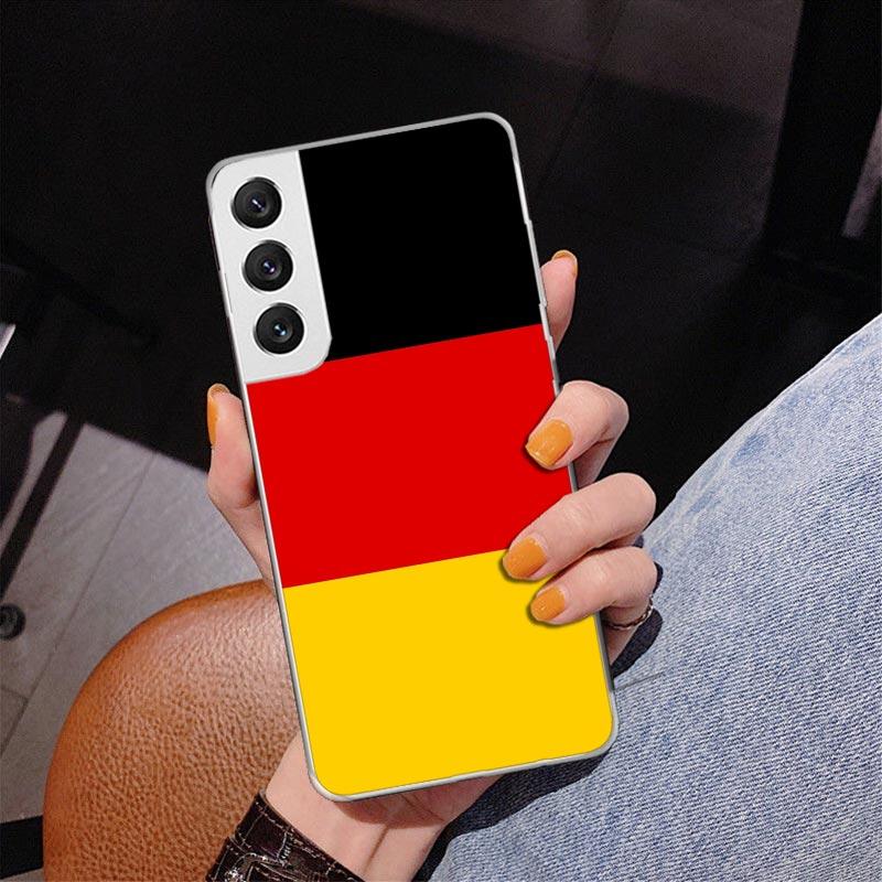 National Flag RU FR UK Phnoe Case for Samsung Galaxy S26 S25 Edge S23 S24 Ultra S22 Plus S21 S20 FE Unique Cover Soft Coque Gala