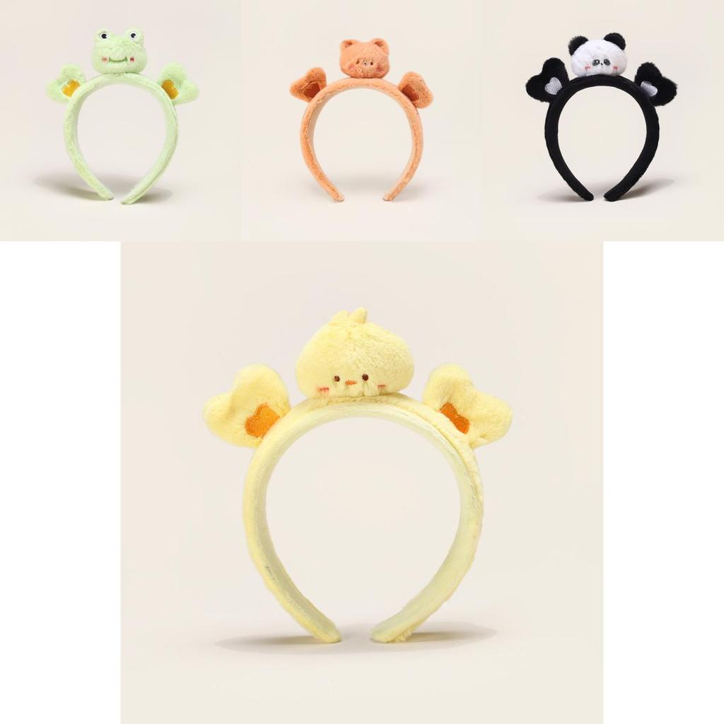 Cartoon Plüsch Panda Stirnband Mit Kreativem Design Für Mädchen Haaraccessoire Geschenk