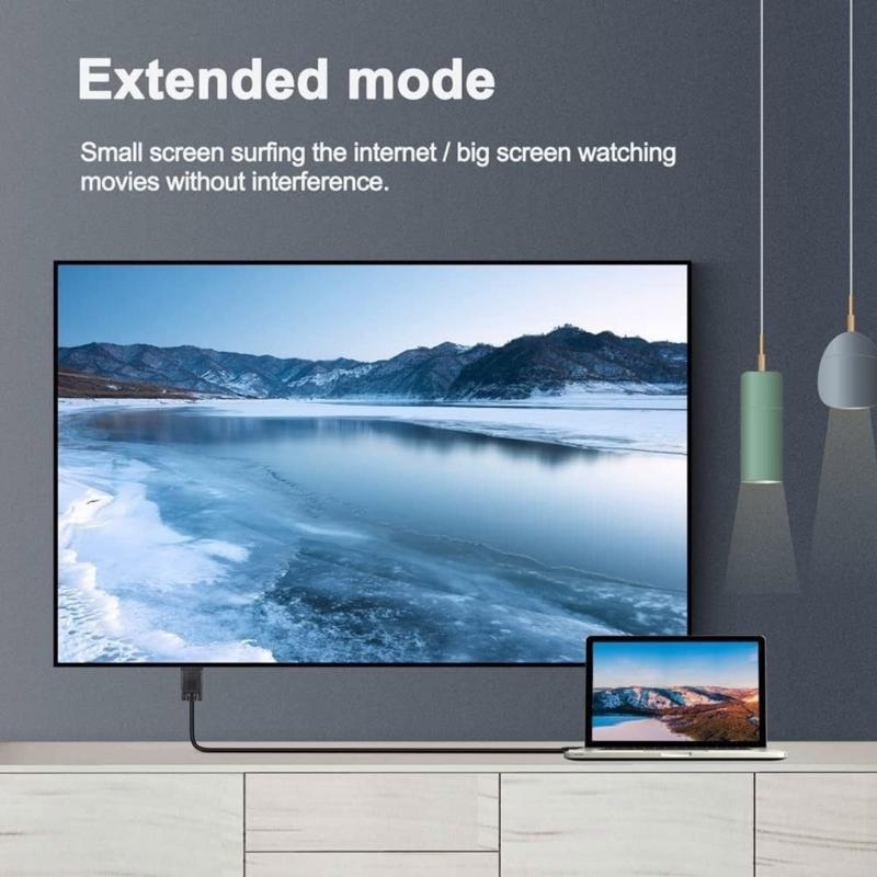 USB3.1 Type C Male To VGA Male Adapter Cable 31inch, FullHD Video Support for Desktop and Projectors
