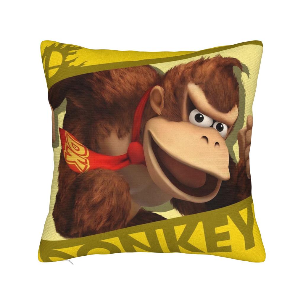 Decorative Pillowcases Donkey Kongs Bananza Games Merch Home  Throw Pillow Case Cover Drop Shipping Multiple Sizes
