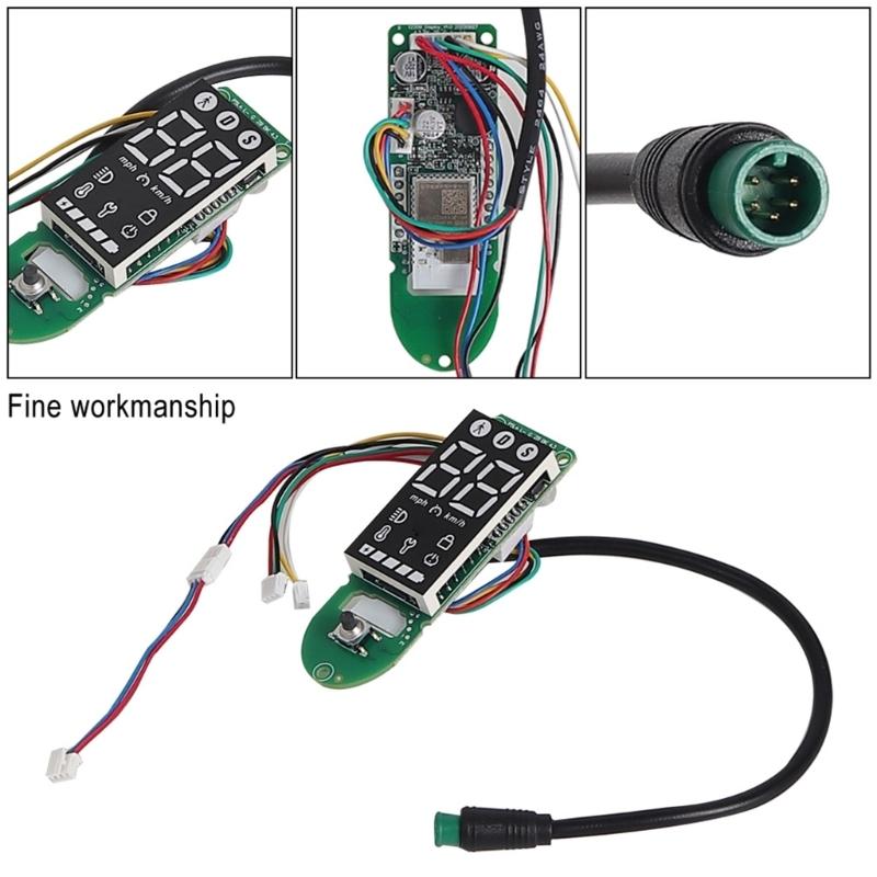 Digital Display Instrument Module for 3 Lite Electric Scooter Bluetooth-compatible Dashboard Repair Circuit Board