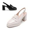 Women Loafer Slingback 8cm 012612707
